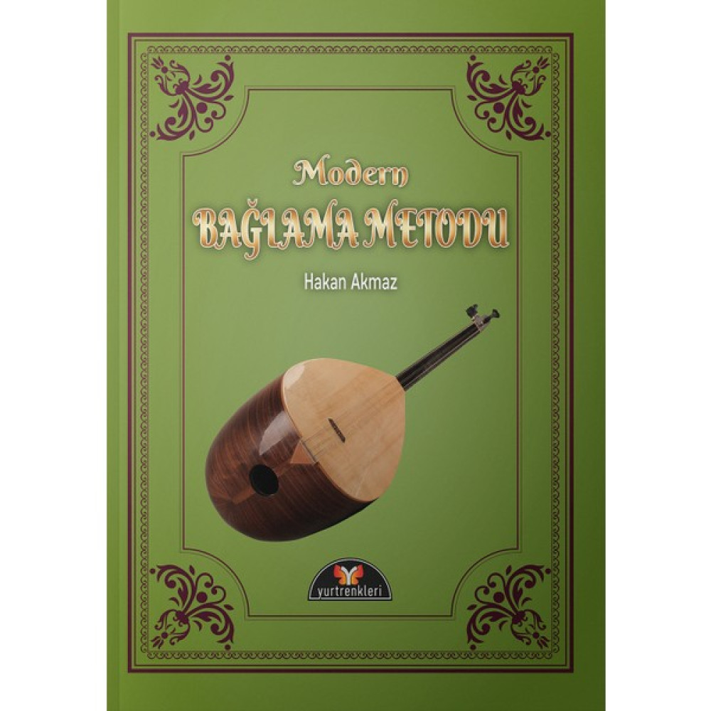 Yurtrenkleri Yayınevi Modern Bağlama Metodu-1 Kitap Hakan Akmaz (Uzun Sap) Müzik Fiyatı
