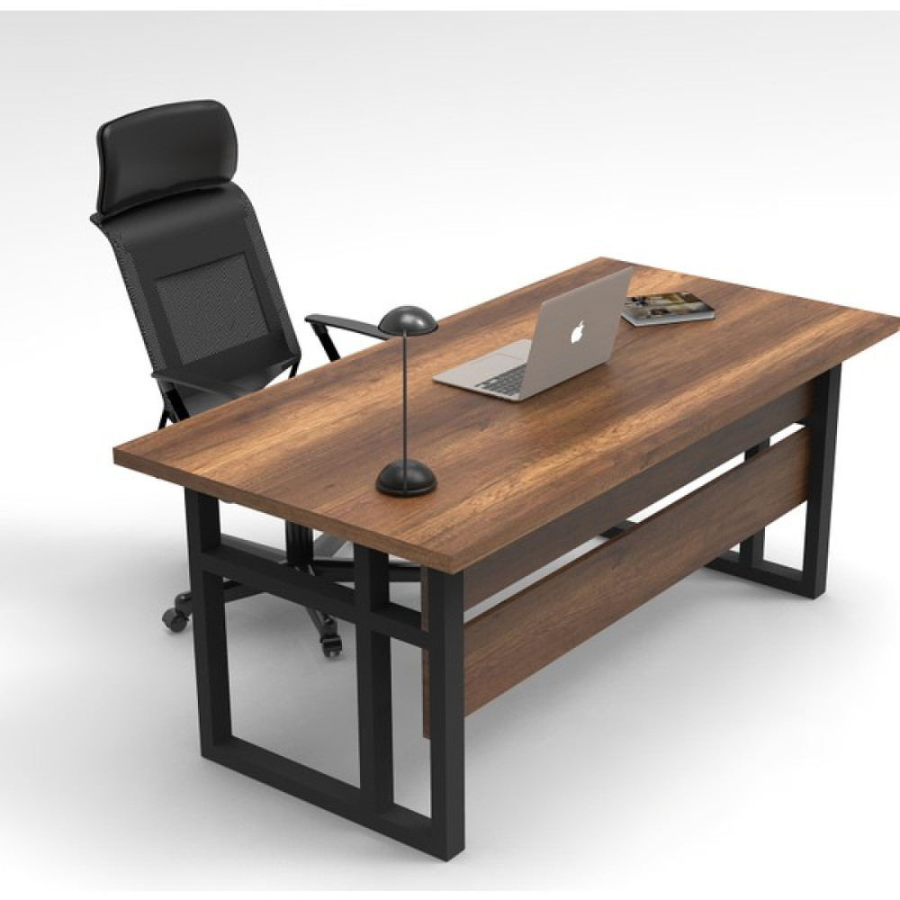 Yurudesign Marken A Ofis Çalışma Masası Metal Ayaklı Barok 180CM*90CM Ofis Çalışma Masası Fiyatı
