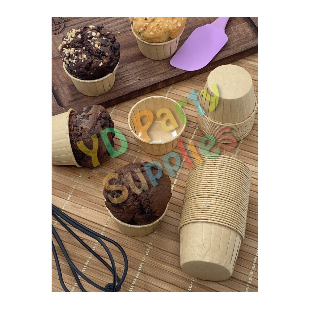 Yusuf Dirik YD Party Supplies Kraft Muffin Kek Kalıbı 25 Adet 50x39 Kek Kalıpları Fiyatı
