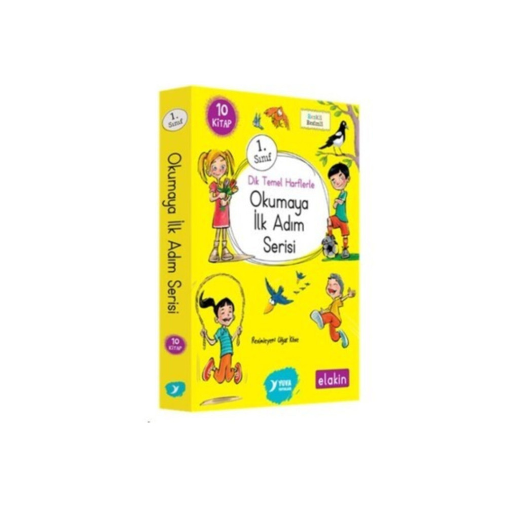 Yuva Yayınları 1. Sınıf dik Temel Harflerle Okumaya Ilk Adım Serisi (elakin) Yeni Ses Grupları 10 Kitap Yardımcı Kitaplar Fiyatı