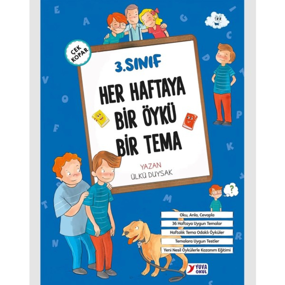Yuva Yayınları 3. Sınıf Her Haftaya Bir Öykü Bir Tema Tüm Dersler Fiyatı