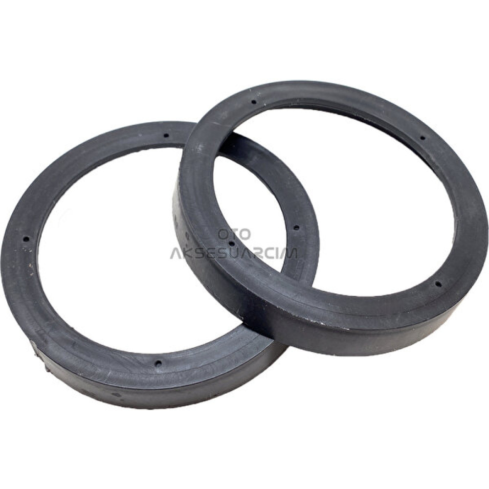 Yuvarlak Hoparlör Yükseltici Altlık Takoz Ekonomik 16CM 2'li Oto Hoparlörleri & SubWoofer Fiyatı
