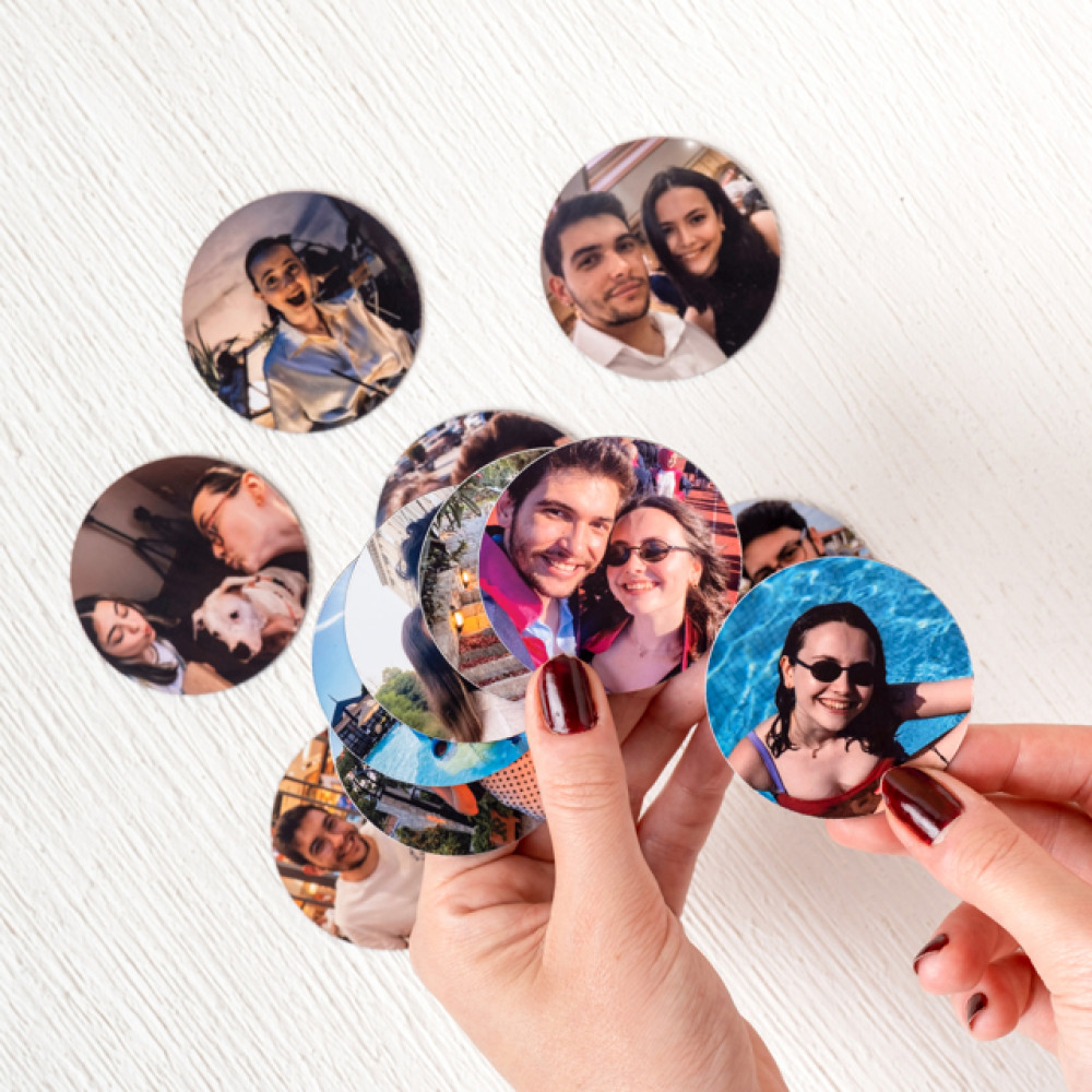 Yuvarlak Magnet - 12 Adet