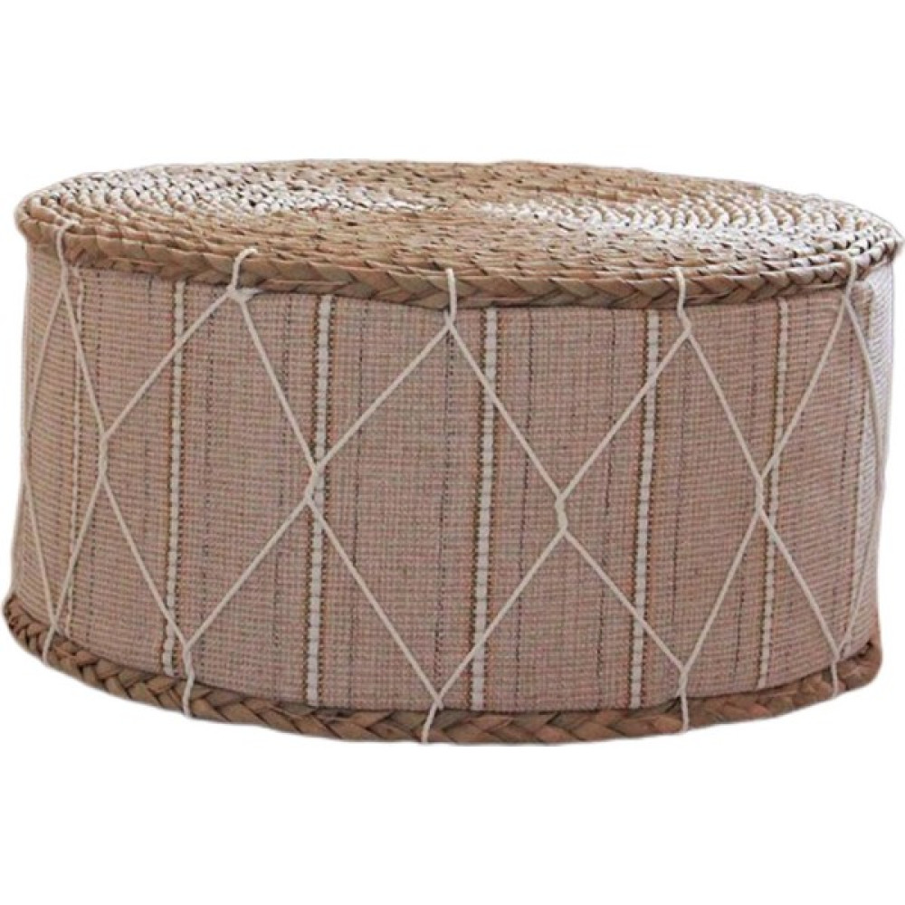 Yuvarlak Saman Tatami Futon Zemin Yastık Mat Kalın Yoga Meditasyon Yastık Ped Süt Beyaz (Yurt Dışından) - 43 x 43 cm Yastık Fiyatı