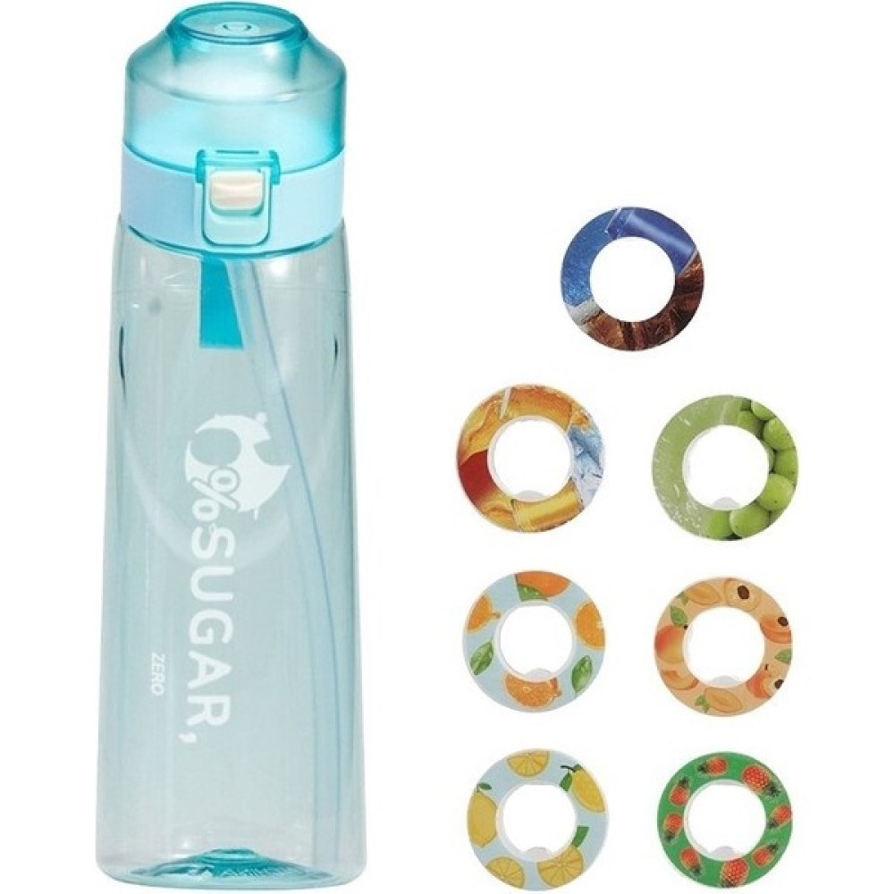 Yuyan01 Bbaba Air-Up 7 Çeşit Meyve Aromalı Su Şişesi - Pembe (Yurt Dışından) - Blue Suluk Fiyatı