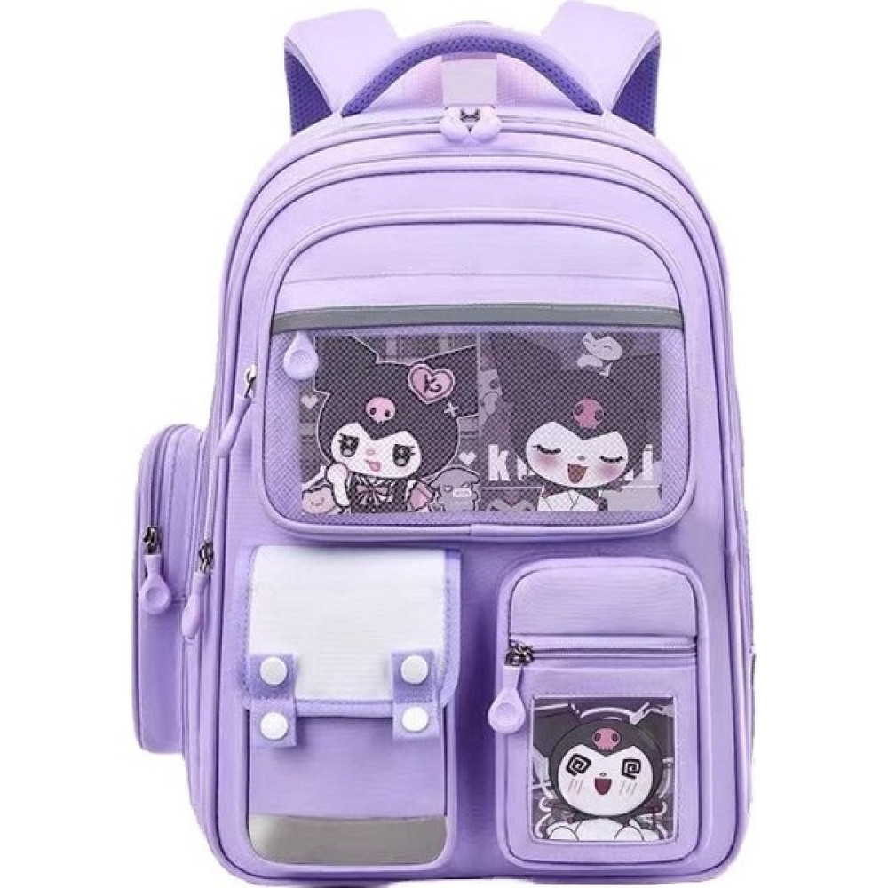 Yuyan01 Chenwei1 Kuromi Ilkokul Büyük Kapasiteli Sırt Çantası (Yurt Dışından) Unisex Sırt Çantası Fiyatı