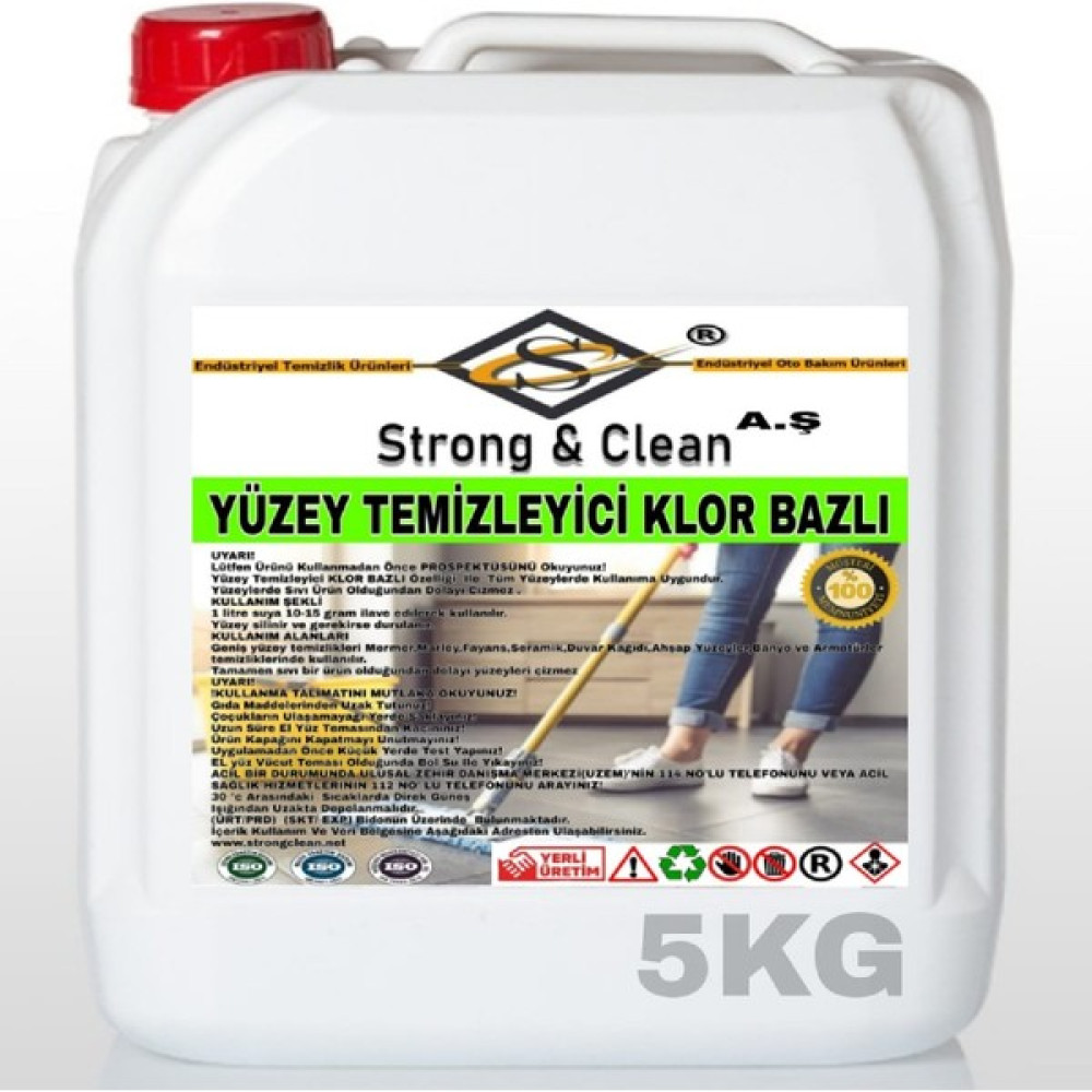 Yüzey Temizleyici Klor Bazlı 5 kg Oto Boyaları Fiyatı