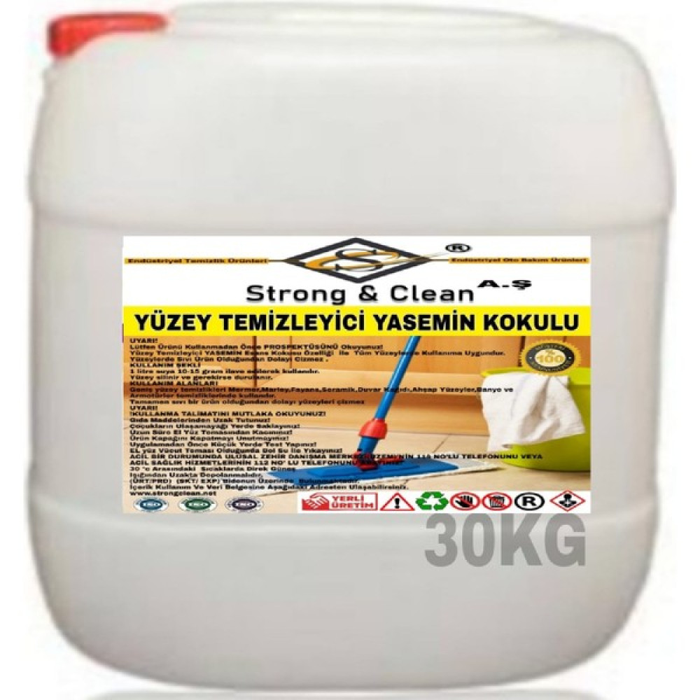 Yüzey Temizleyici Yasemin Kokulu 30 kg Parlatıcı ve Temizleyiciler Fiyatı