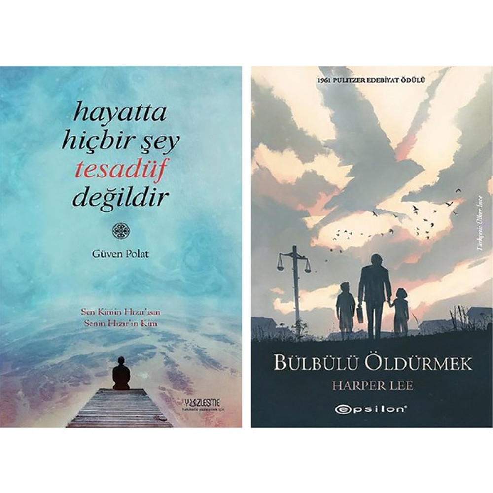 Yüzleşme Yayınları Hayatta Hiçbir Şey Tesadüf Değildir / Bülbülü Öldürmek (2 Kitap Set) Edebiyat Fiyatı