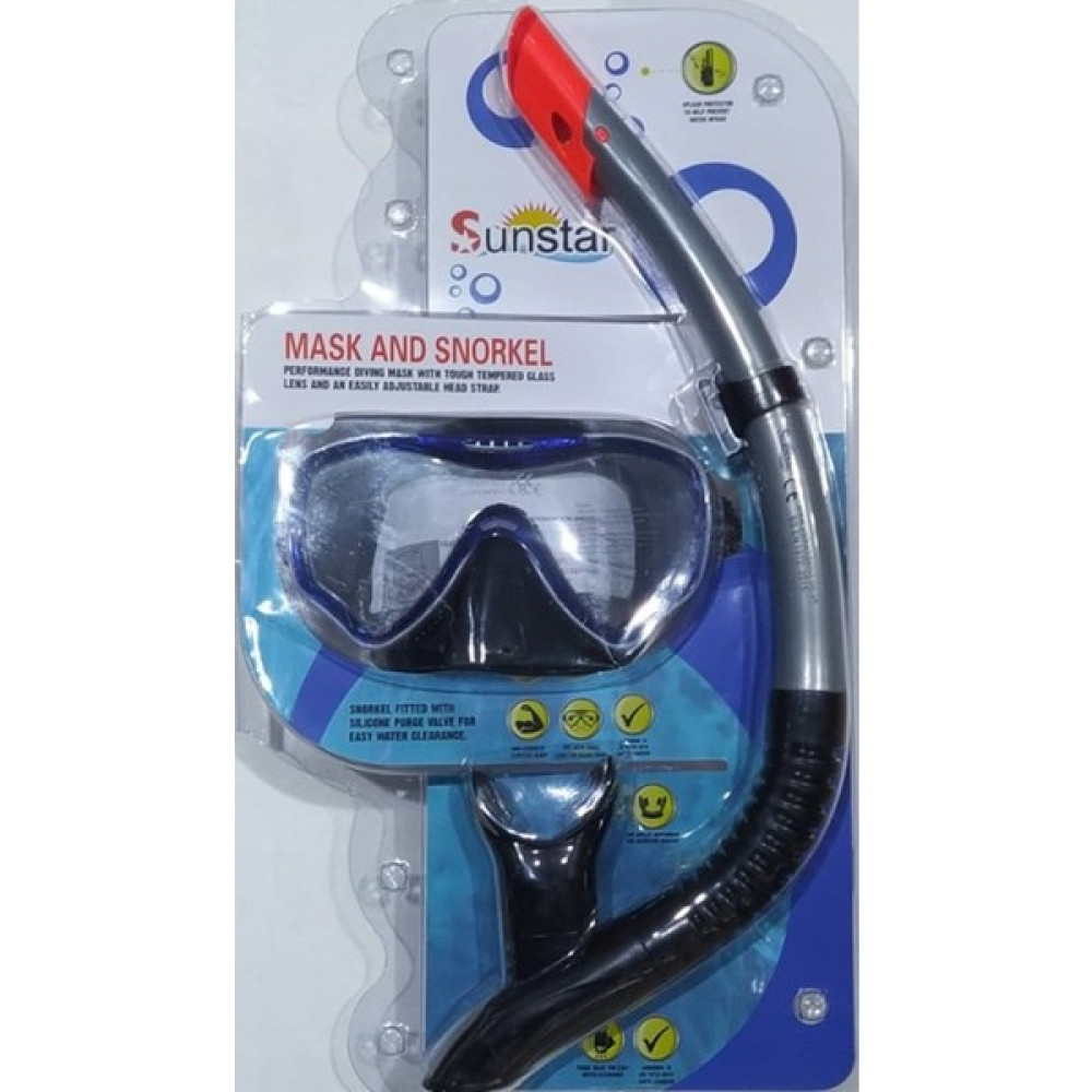 Yüzücü ve Dalgıç Maske Snorkel Set - Mavi Oto Boyaları Fiyatı