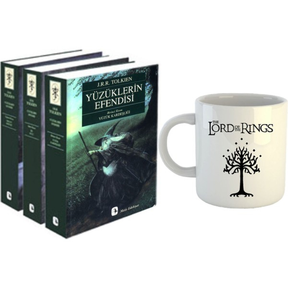 Yüzüklerin Efendisi 3 Cilt Takım Yüzük Kardeşliği Iki Kule Kralın Dönüşü - Kupa Bardak - J. R. R. Tolkien Bilim Kurgu & Fantastik Fiyatı