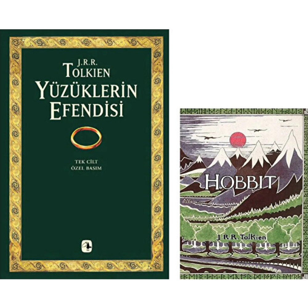 Yüzüklerin Efendisi Tek Cilt Özel Basım + Hobbit Özel Cilti Basım / J.r.r. Tolkien 2 Kitap Set Bilim Kurgu & Fantastik Fiyatı