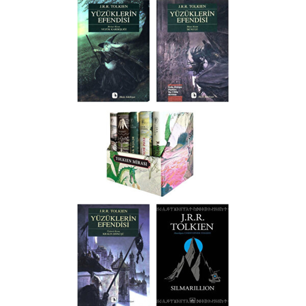 Yüzüklerin Efendisi Yüzük Kardeşliği + İki Kule + Kralın Dönüşü / 3 Kitap + Tolkien Mirası 5 Kitap Kutulu Set + Silmarillion / J.r.r. Tolkien – 9’l... Bilim Kurgu & Fantastik Fiyatı