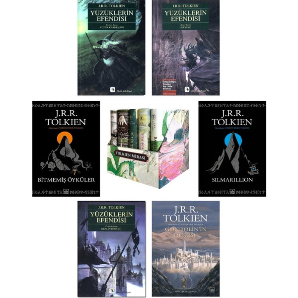 Yüzüklerin Efendisi Yüzük Kardeşliği + İki Kule + Kralın Dönüşü + Tolkien Mirası + Bitmemiş Öyküler + Silmarilllion + Gondolin’in Düşüşü / J.r.r. T... Bilim Kurgu & Fantastik Fiyatı
