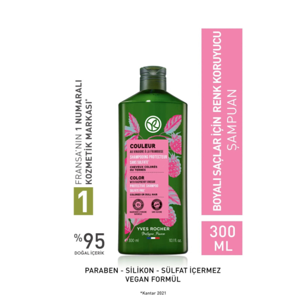 Yves Rocher Boyali Saclar Icin (Couleur) Renk Koruyucu Sampuan Şampuan ve Saç Kremi Fiyatı