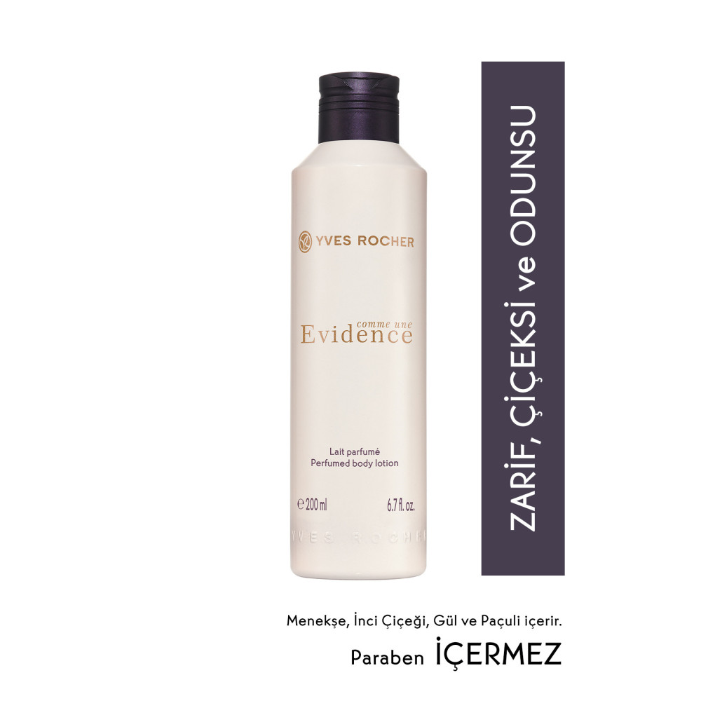 Yves Rocher Comme Une Evidence - Parfümlü Vücut Sütü - 200 Ml Vücut Losyonu ve Nemlendiricileri Fiyatı