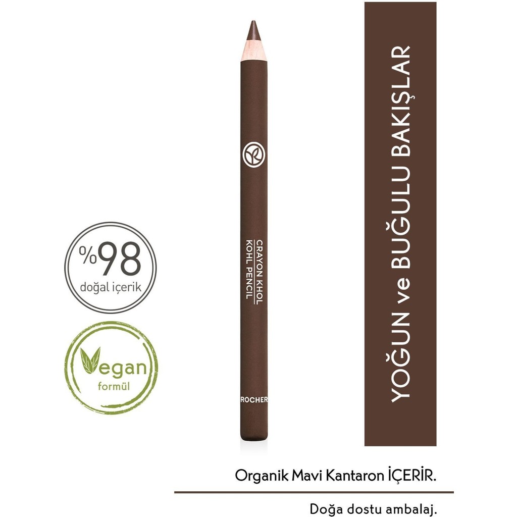 Yves Rocher Göz Kalemi -02. Kahve - 1.2 Gr-56748" Göz Kalemleri Fiyatı