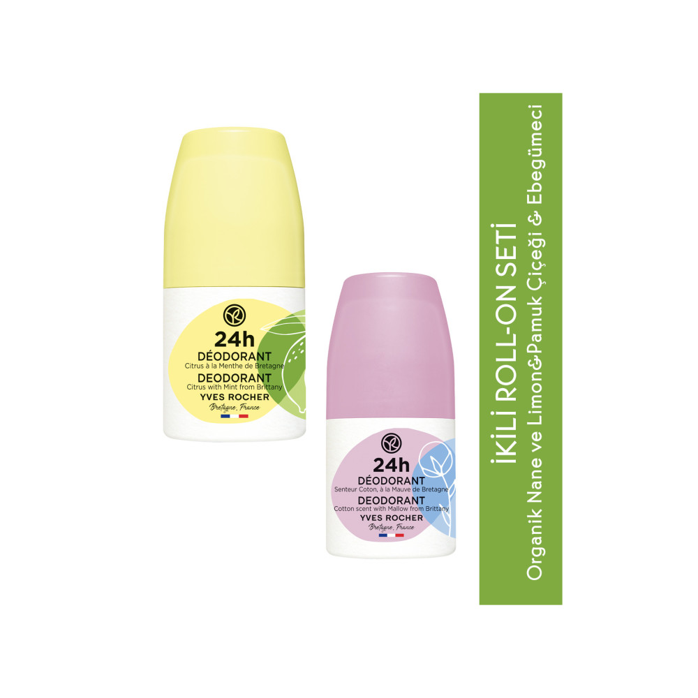 Yves Rocher İkili Fresh & Çiçeksi Roll-on Deodorant Seti- Roll-Onlar Fiyatı
