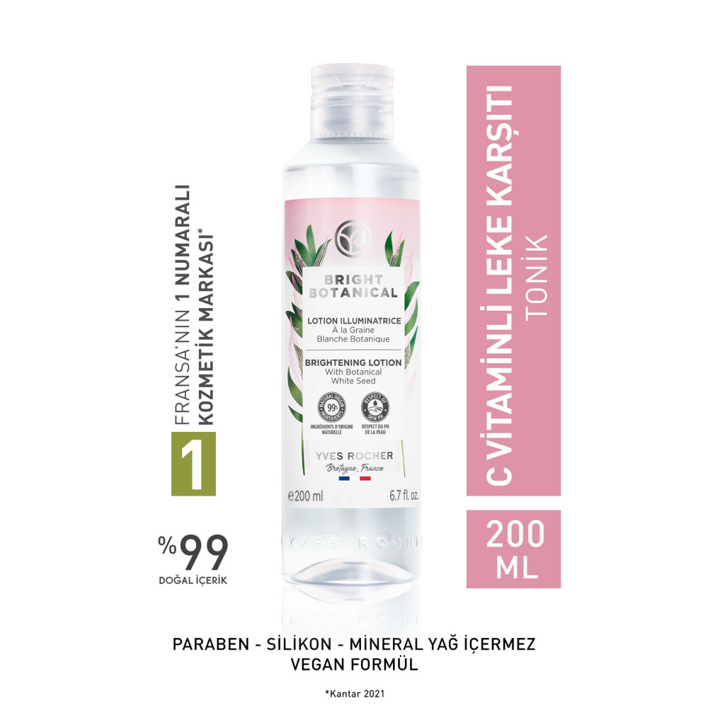 Yves Rocher Leke Ve Kırışık Karşıtı Bitkisel Kompleks Bakım Bright Botanical - Tonik-200ml Cilt ve Yüz Bakımı Fiyatı