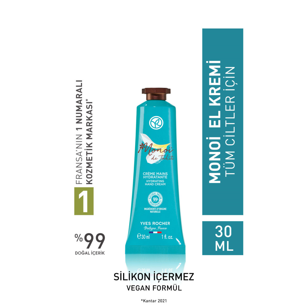 Yves Rocher Monoi El Kremi-30 ml El Bakımı Fiyatı