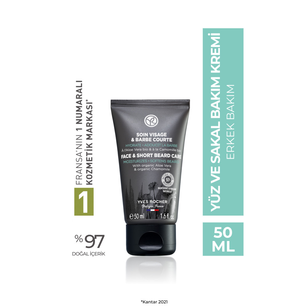 Yves Rocher Nemlendiren Ve Rahatlatan Yüz Ve Sakal Bakım Kremi - 50 Ml Tıraş Sonrası Bakım Fiyatı
