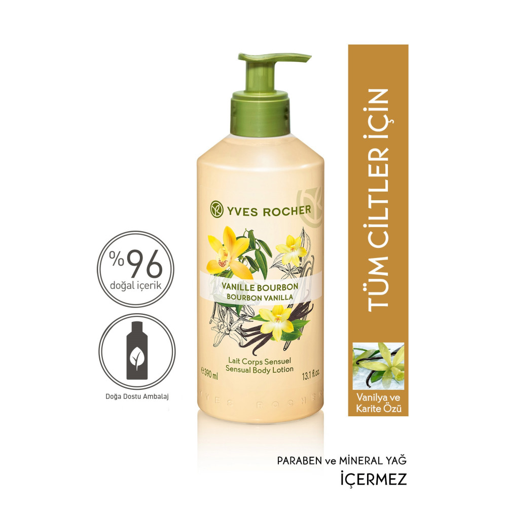 Yves Rocher Nemlendirici Vücut Losyonu - Egzotik Vanilya - 390ml-8196 Vücut Losyonu ve Nemlendiricileri Fiyatı