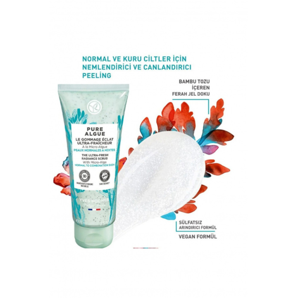 Yves Rocher Normal Ve Kuru Ciltler Icinprebiyotik Yuz Peelingi Cilt Temizleme ve Peeling Fiyatı