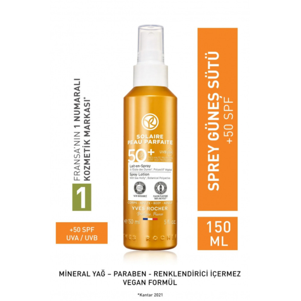 Yves Rocher Spf 50 Gunes Koruyucu Vucut Spreyi Güneş Kremleri ve Losyonları Fiyatı