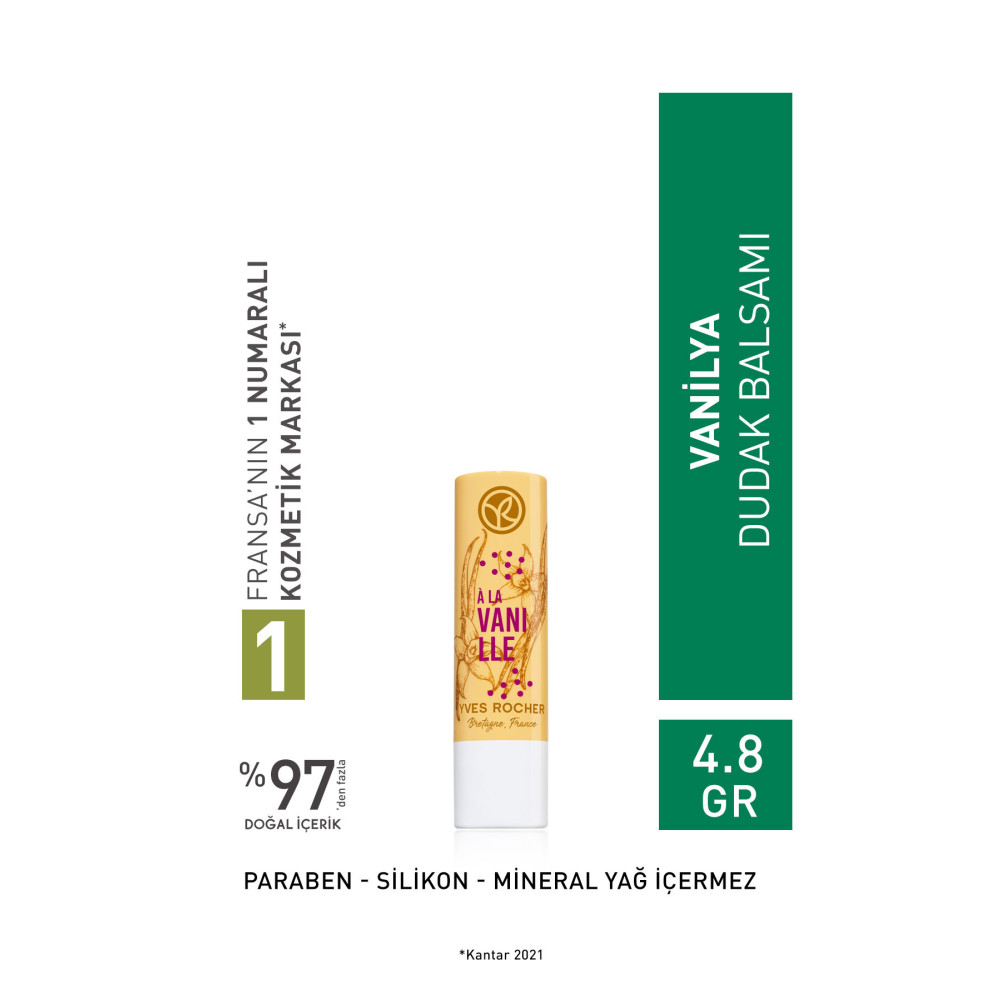 Yves Rocher Vanilya Dudak Balsamı- Dudak Bakımı / Koruyucu Fiyatı