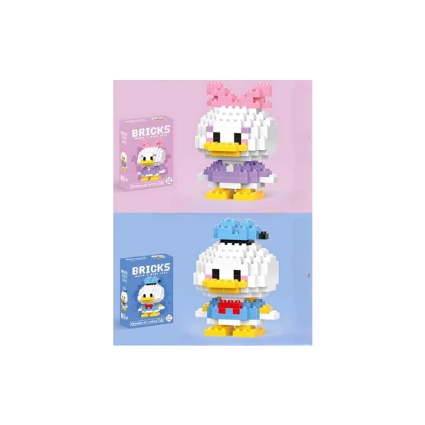 YVZ Bricks Karakter Figürü 3D Yapboz Puzzle LEGO Yapı Oyuncakları - DAİSY DUCK SET Anne Bebek Oyuncak Fiyatı