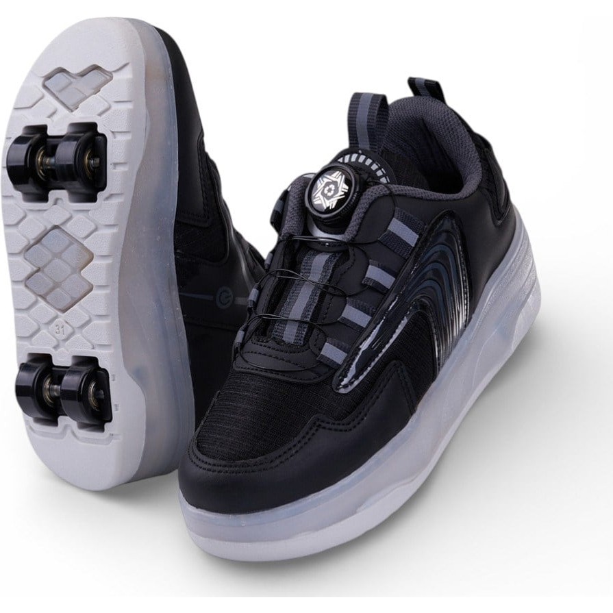 YVZ Patenli Işıklı Spor Ayakkabısı & Tekerlekli Sneakers Paten Ayakkabı Ortopedik Modeli Silikon Teker Ayakkabılar ve Çantalar Fiyatı