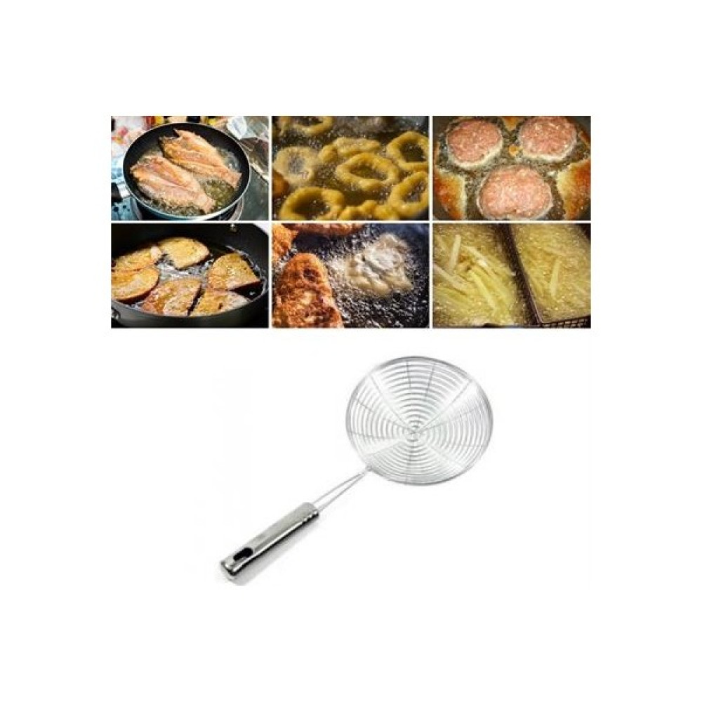 YVZ Teknoloji Buffer® Pratik Kullanışlı 12 cm Yağ Kevgiri Kızartma Haşlama Süzgeci Mutfak Gereçleri Fiyatı