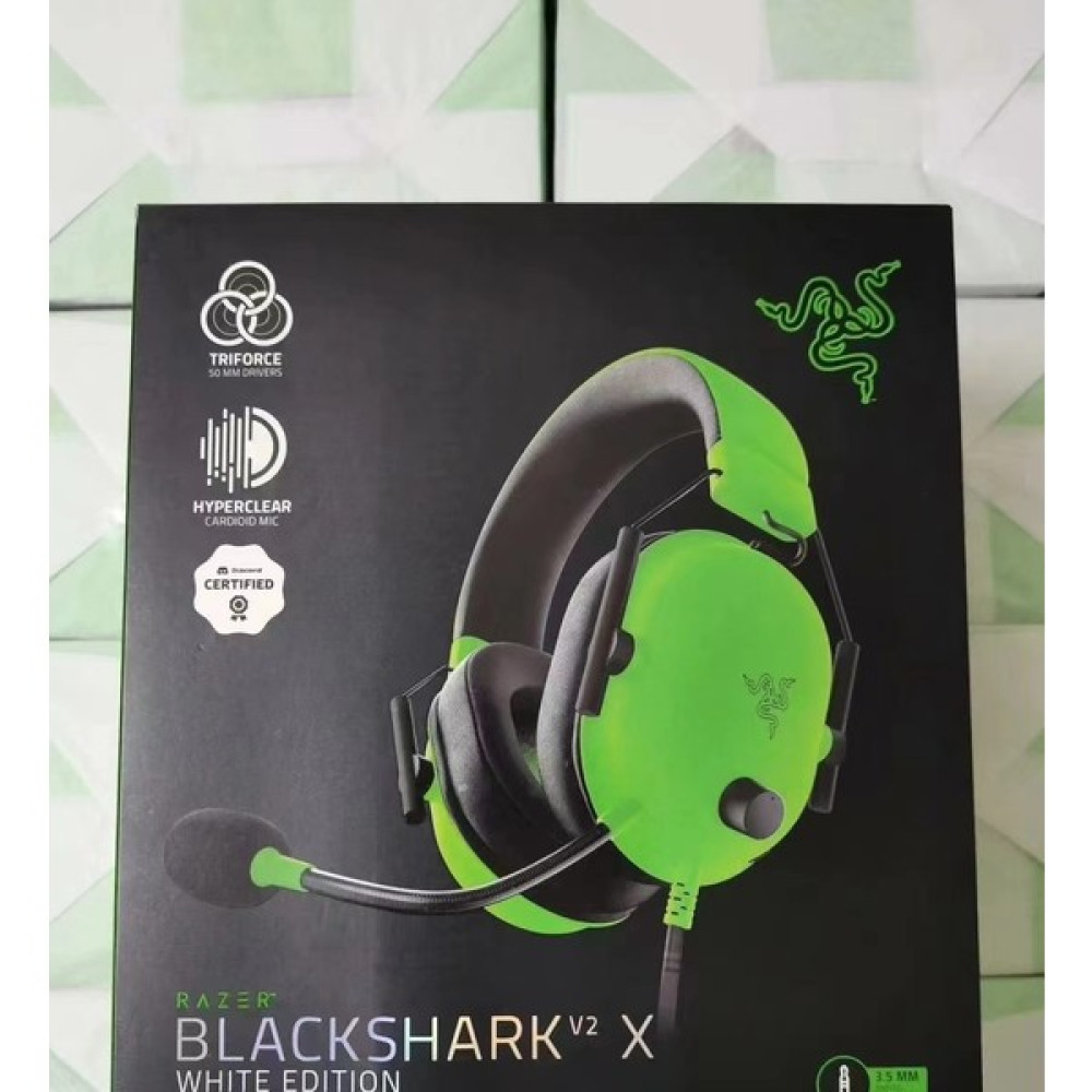 YW-BC Razer Blackshark V2X Cyclone Oyun Kulaklığı Kulaklığı - Açık Yeşil (Yurt Dışından) Kulak Üstü Kulaklık Fiyatı