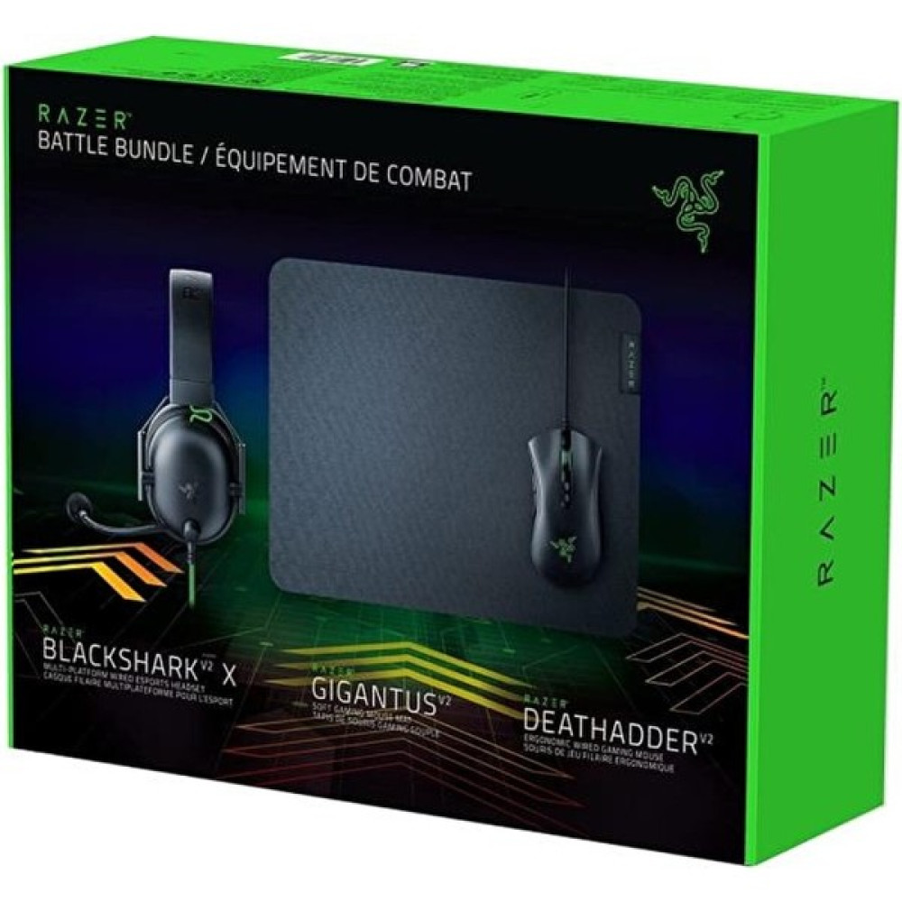 YW-BC Razer Deathadder V2 Gaming Mouse Black Shark V2 x Kulaklık Gigantus V2 M Mousepad (Yurt Dışından) - Renkli Kulak Üstü Kulaklık Fiyatı