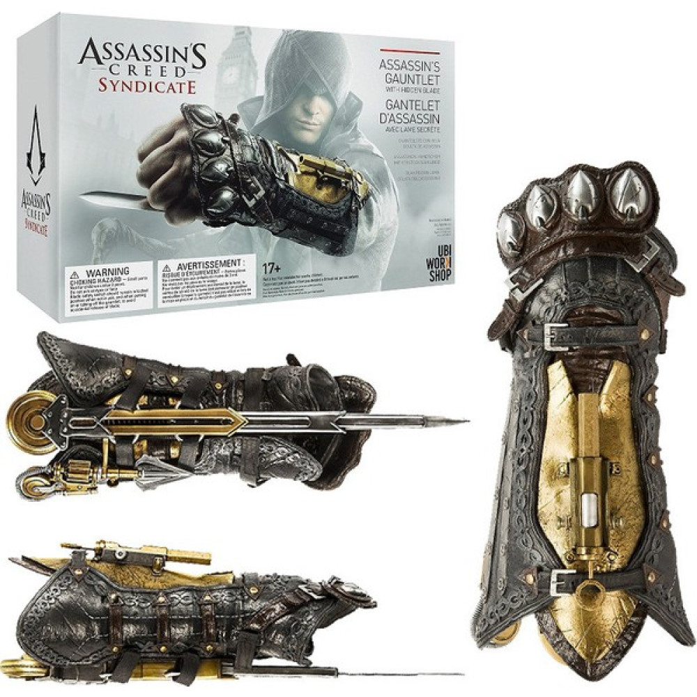 Ywxlight Assassin's Creed 6 Syndicate Cosplay Silahları ve Aksesuarları 1:1 Gizli Oklar ve Gizli Bıçaklarla Kahraman Bilek Eldiveni (Yurt Dışından) Oyuncak Fiyatı