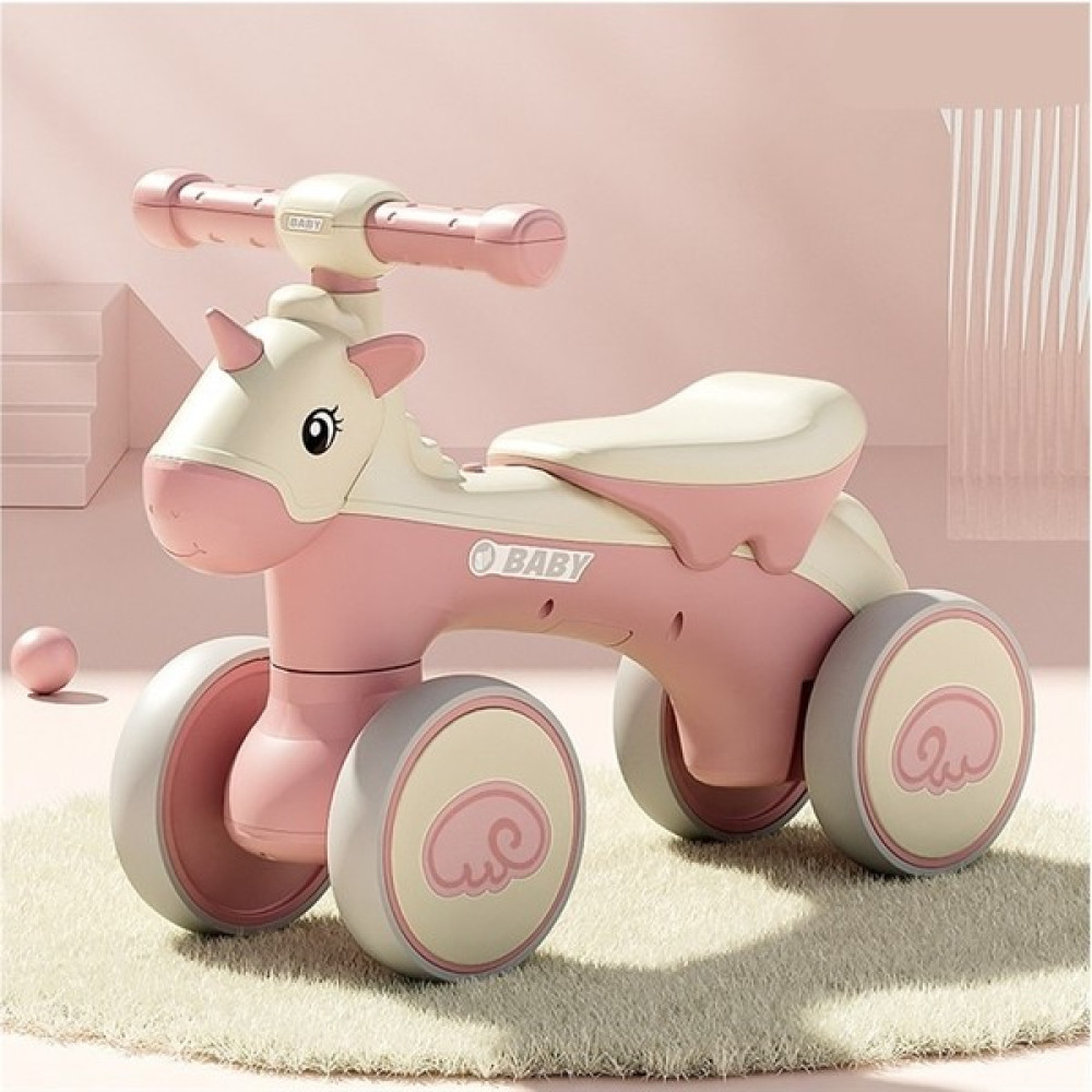 Ywxlight Çocuk Denge Arabası Dört Tekerlekli Scooter 1-3 Yaş Erkek ve Kadın Slayt Araba (Yurt Dışından) - Açık Pembe Açık Hava, Deniz ve Spor Oyuncakları Fiyatı