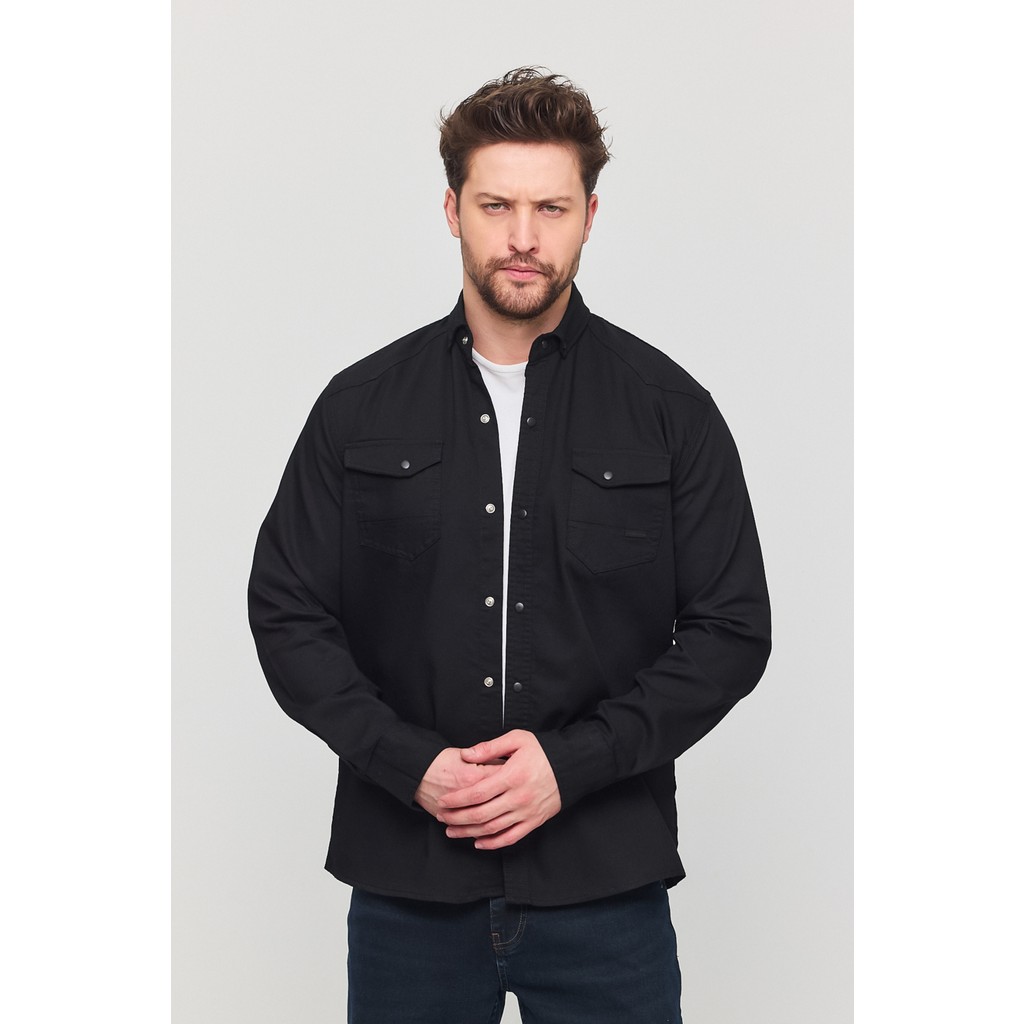 YXC Trend Maker Slim Fit Erkek Dar Kesim Pamuklu Kot Gömlek Diğer Fiyatı