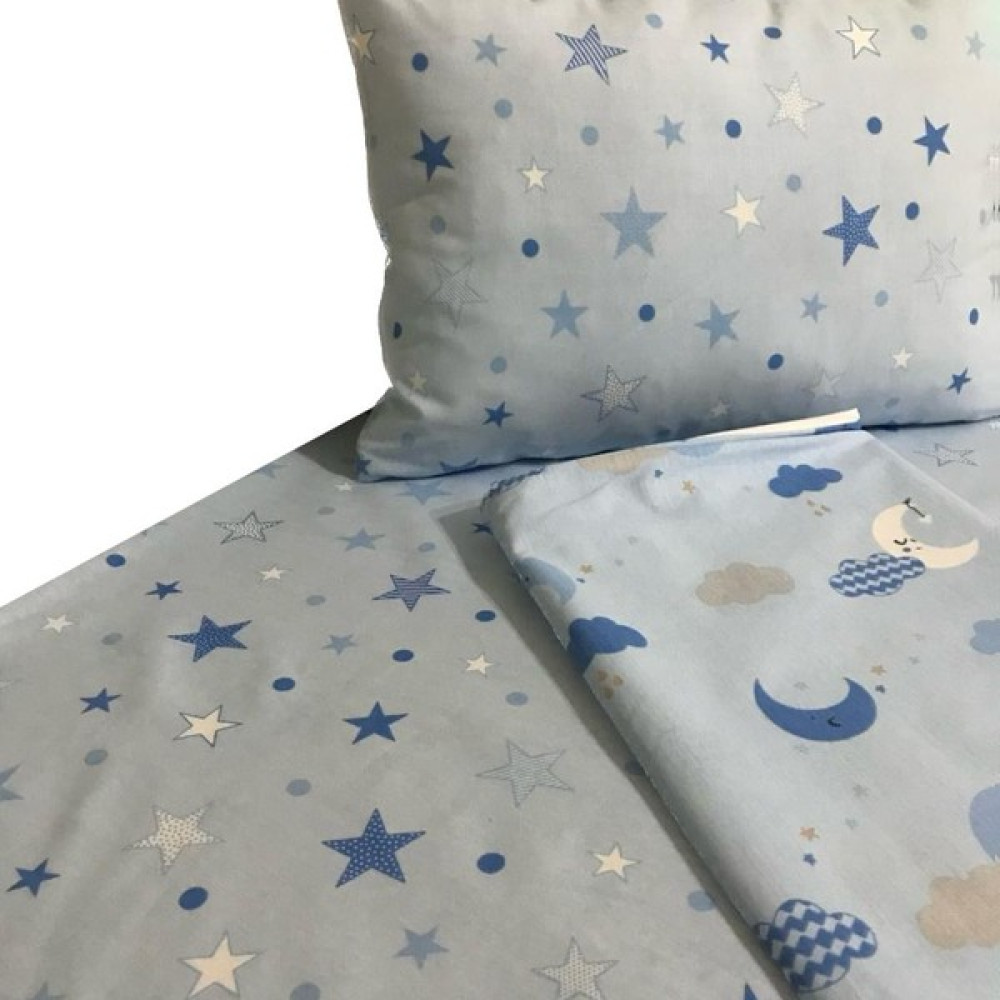 Y.Yağız Home Collection Fermuarlı Bebek Nevresim Takımı - 100 x 150 cm - Mavi Bebek Nevresim Takımı Fiyatı