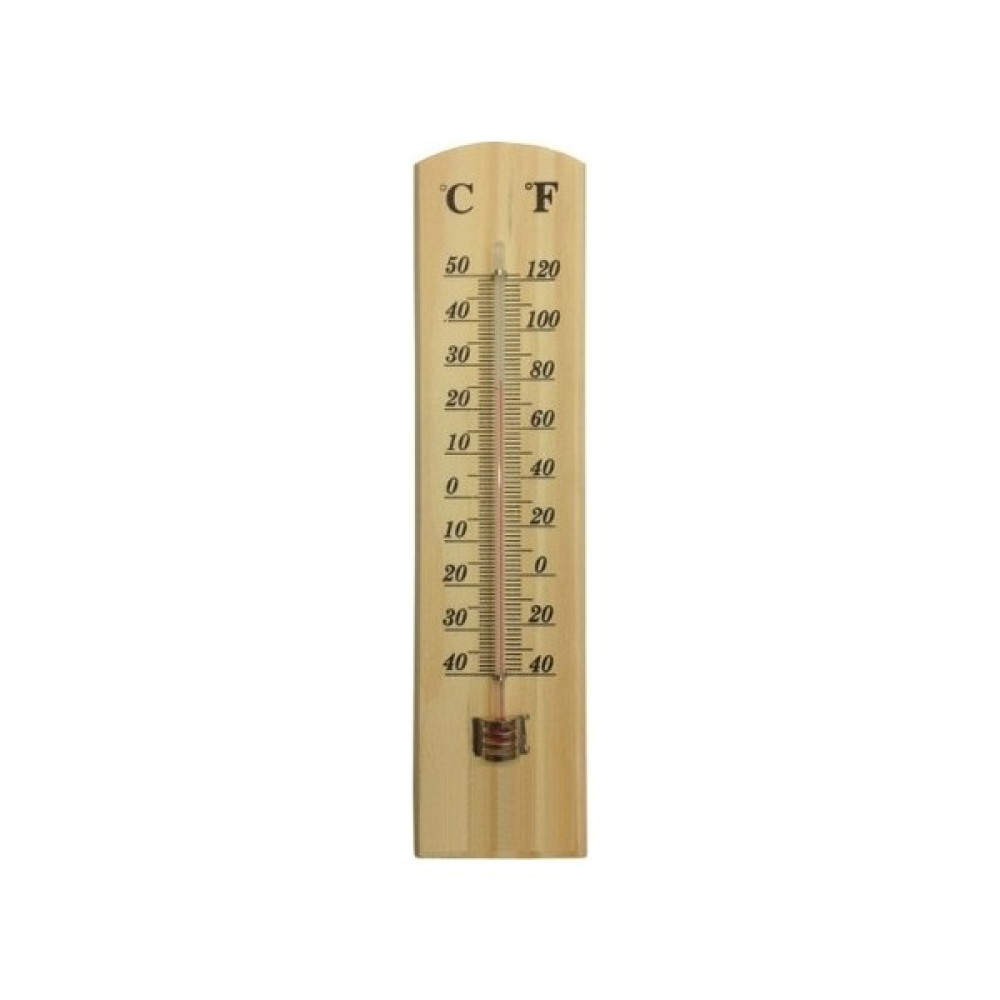 YYB Ahşap Büyük Boy Termometre Oda Sıcaklık Ölçer 3,5 x 20 cm Termometre & Higrometre Fiyatı