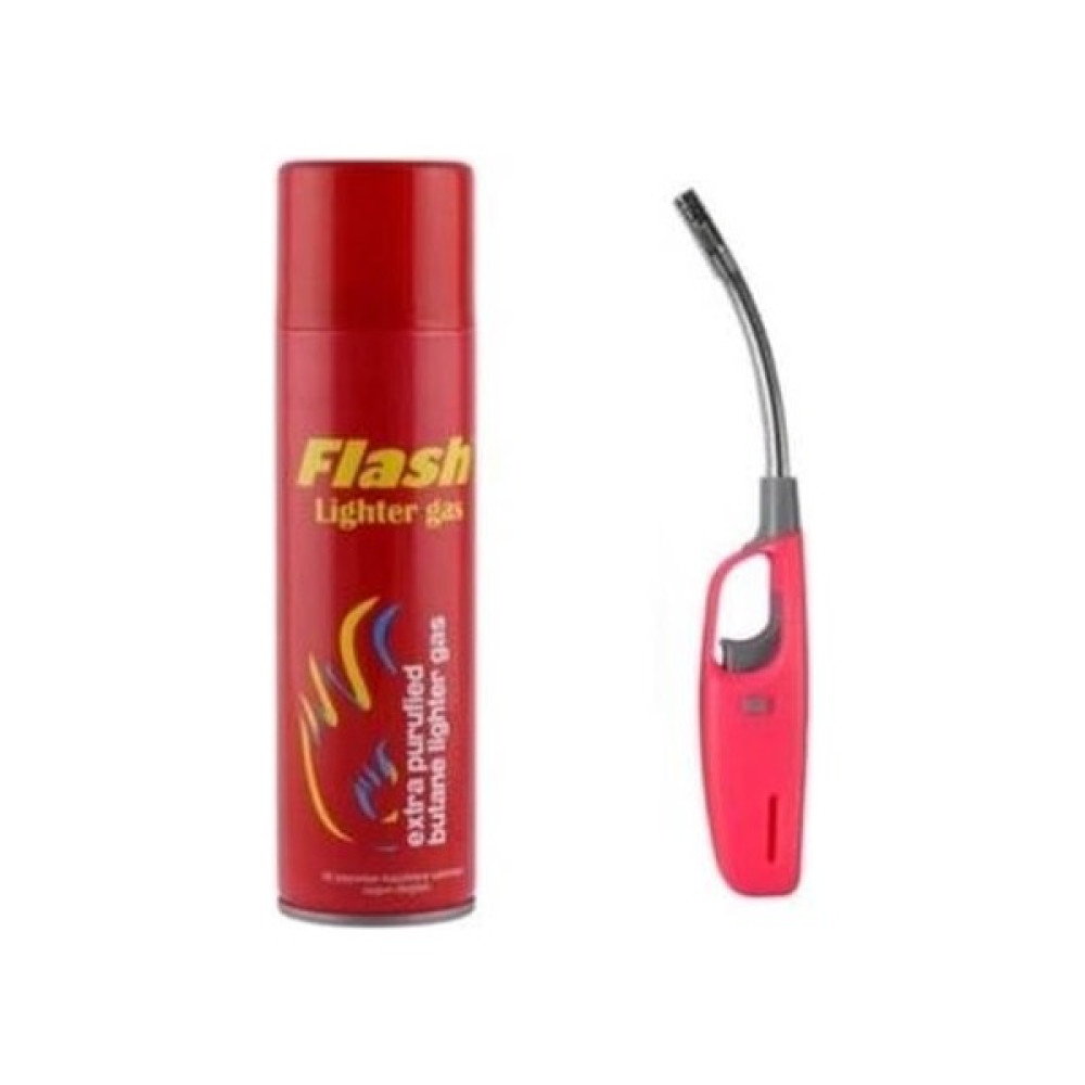YYB Ocak Çakmağı + Flash Çakmak Gazı 270 ml Çakmak Fiyatı