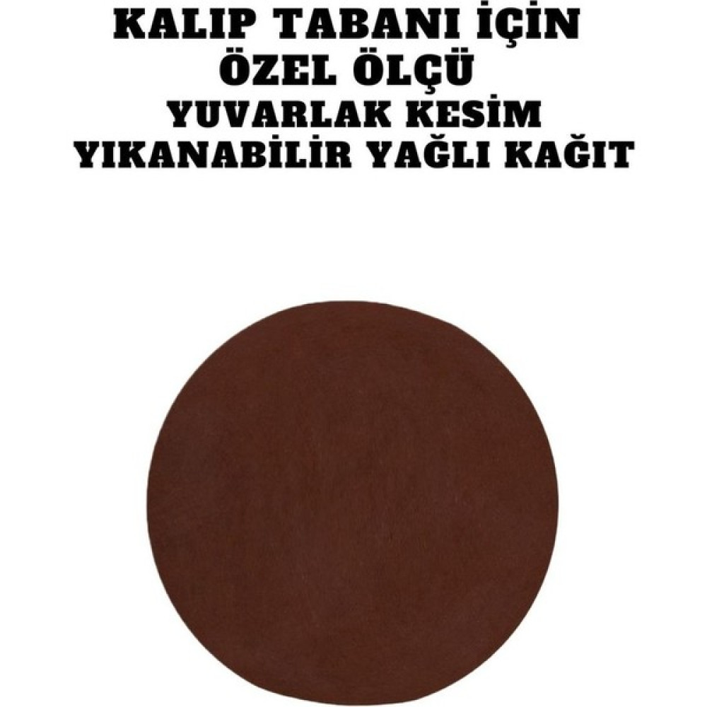 YYK Taban Yıkanabilir Yağlı Kağıt 23 cm Pişirme Kağıdı Fiyatı