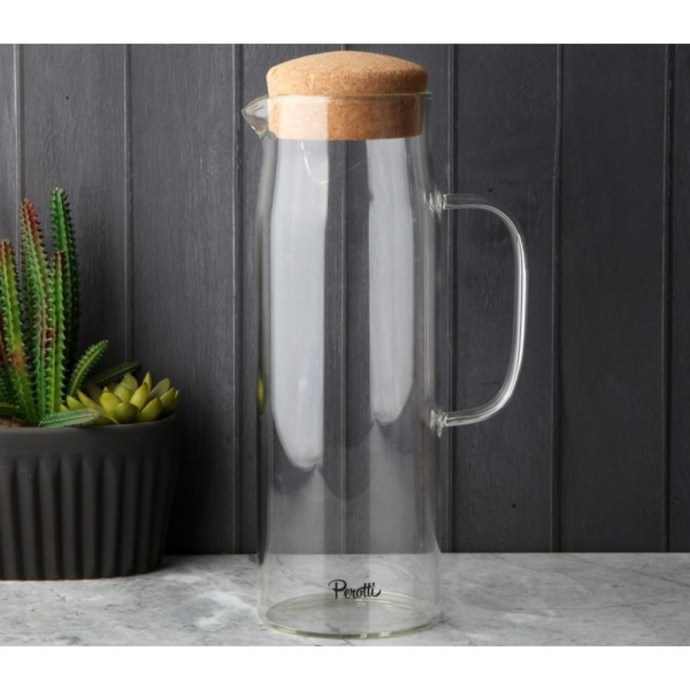 Yzhome 1500ML Mantar Kapaklı Borosilikat Cam Sürahi Sürahi Fiyatı