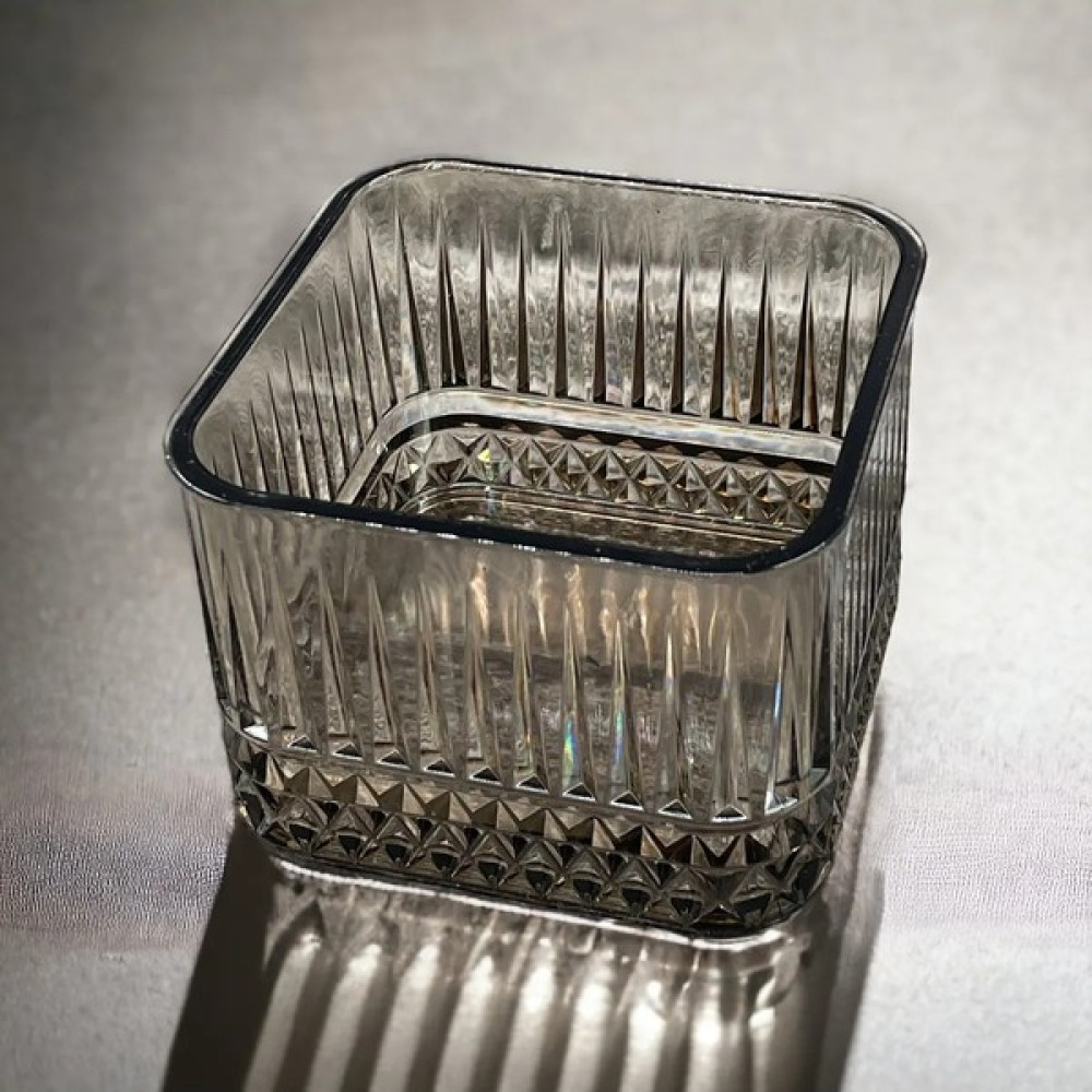 Yzhome 6 Lı Füme Kare Plastik Çerezlik Magnolya Kase Kase Fiyatı