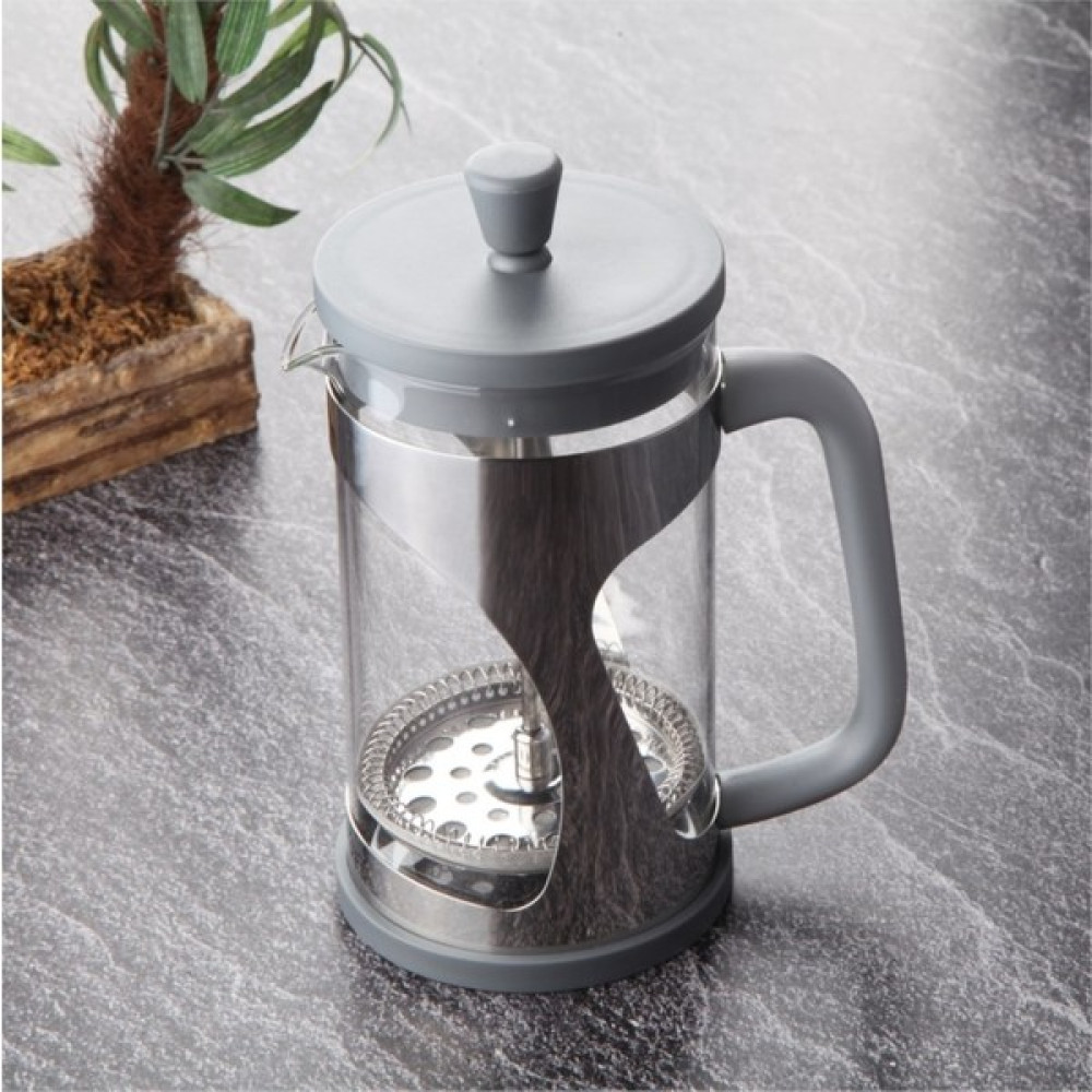 Yzhome 600 ml Borosilikat Cam French Press Bitki Süzgeci Gri French Press Fiyatı