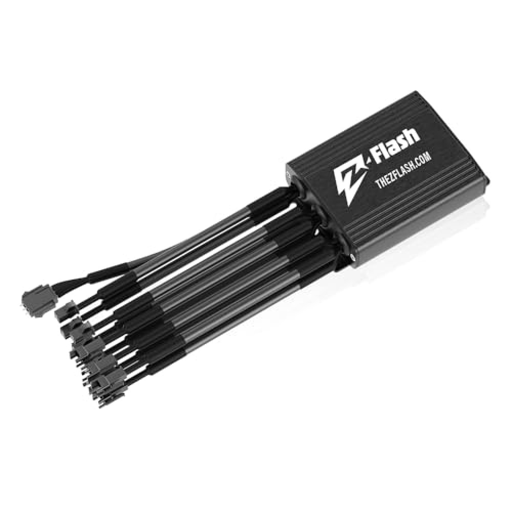 Z-Flash Vehicle Flasher for Ford F-150 2016-2023, F-250 2017-2022, F-350 2017-2022, Expedition 2020-2023 - Easy Plug and Play Light Flasher for Turn Signals, Brake Lights, and Reverse Lights, Black