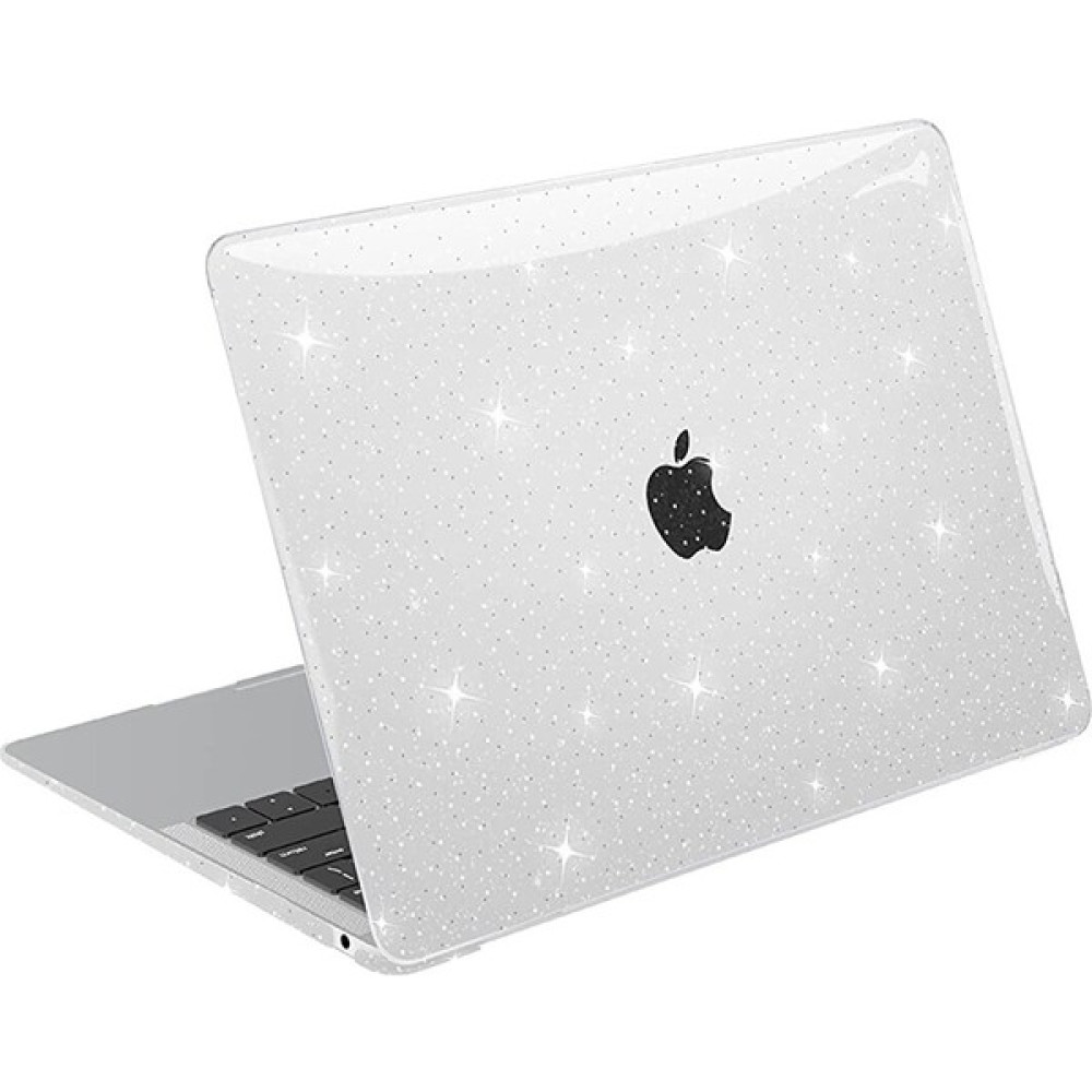 Z-Mobile Apple Macbook Pro 13 M1 2021 Kılıf Kapak Koruma Kılıfı 13.3' A2338 A1989 A1708 A1706 Uyumlu - Simli Şeffaf Tablet Pc Aksesuarları Fiyatı