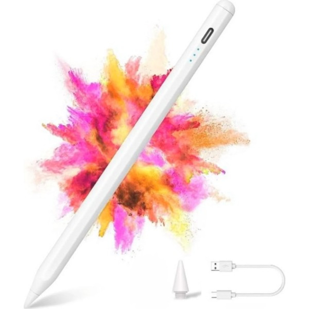 Z-Mobile Ipad Air 4. Nesil 3. Nesil 10.9" Uyumlu Pencil Stylus Palm Rejection Eğim Özellikli Tablet Kalemi - Beyaz Tablet Aksesuarı Fiyatı