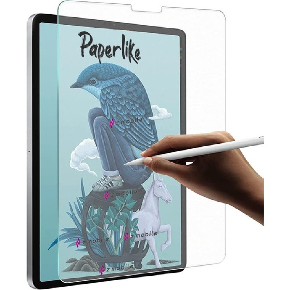 Z-Mobile Ipad Pro 4. Nesil 11" M2 2022 Uyumlu Paperlike Ekran Koruyucu Kırılmaz Kağıt Hissi Paper Like Nano Kırılmaz - Şeffaf Tablet Aksesuarı Fiyatı