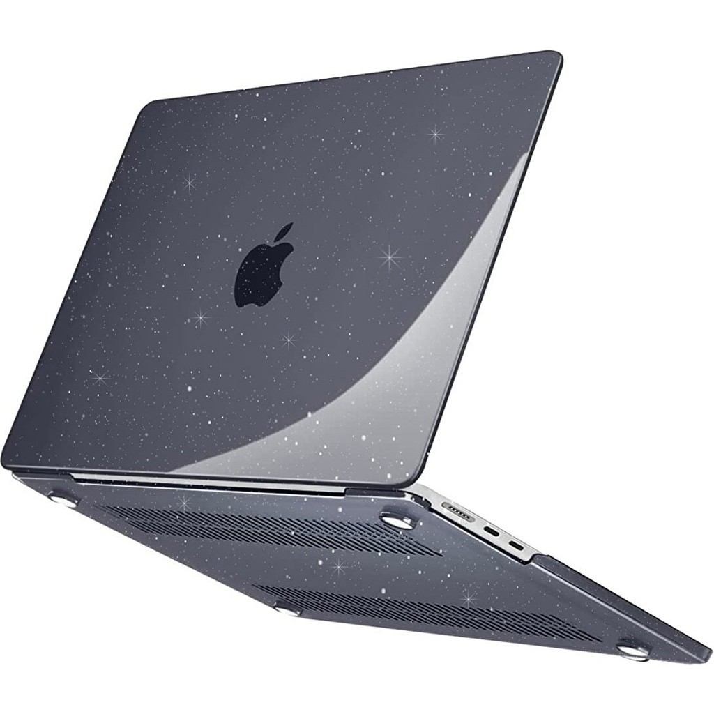 Z-Mobile MacBook Air 13" M5 M4 M3 M2 Koruyucu Kılıf A2681 A3240 A3113 A3449 Simli Siyah Şeffaf Kılıf Kapak 13.6" Uyumlu 360° Koruma Diğer Fiyatı
