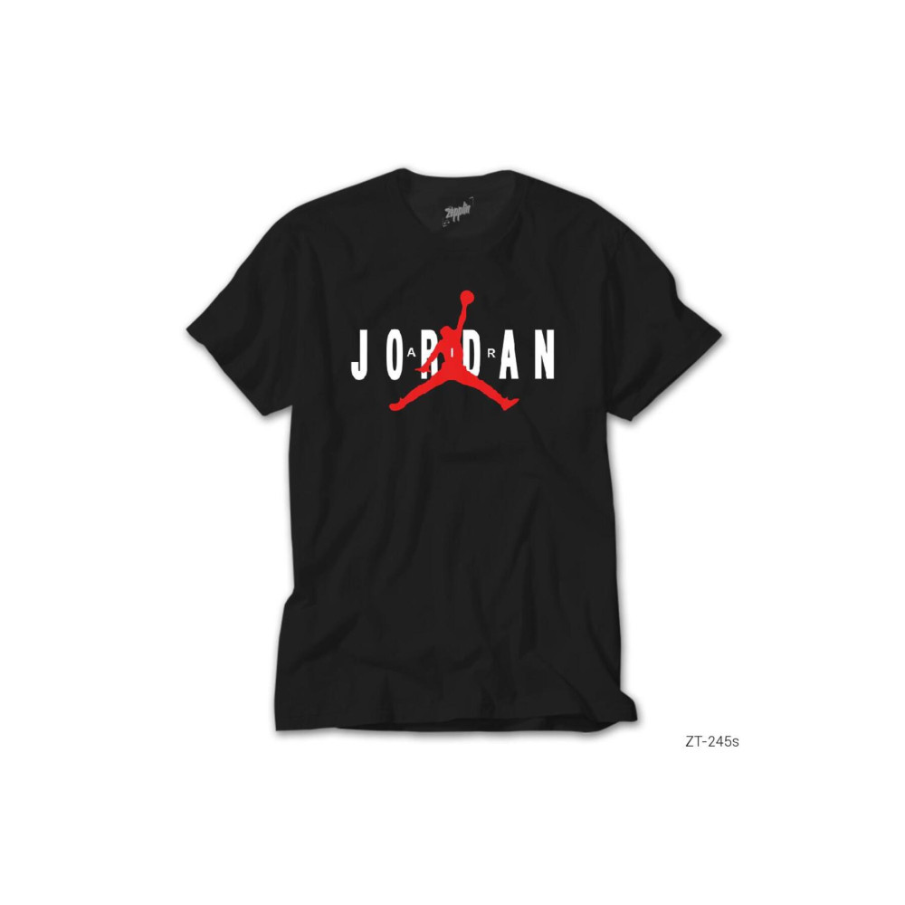 Z zepplin Air Jordn Classic Siyah Tişört S Beden Bayan T-shirt Fiyatı
